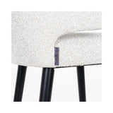 Barhocker Indigo in white bouclé, 62x66x111 cm von Richmond Interiors – Bild 7