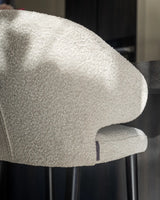 Barhocker Indigo in white bouclé, 62x66x111 cm von Richmond Interiors – Bild 9