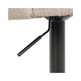 Barhocker Nikki in niagara beige, drehbar und flammhemmend, 59x58x85 cm von Richmond Interiors – Bild 9