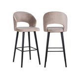 Barhocker Savoy in Samt oder Boucle von Richmond Interiors – Bild 1