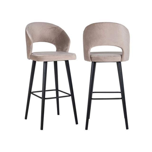 Barhocker Savoy in Samt oder Boucle von Richmond Interiors – Bild 1