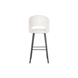 Barhocker Savoy in white bouclé, 50x57x113 cm von Richmond Interiors – Bild 4