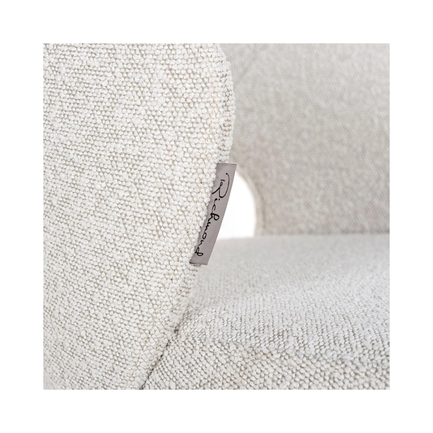 Barhocker Savoy in white bouclé, 50x57x113 cm von Richmond Interiors – Bild 6