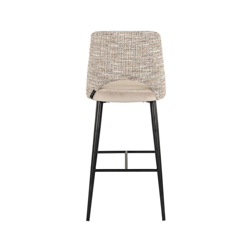Barhocker Tabitha in trendy nature, flammhemmend, 47x56x108 cm von Richmond Interiors – Bild 5