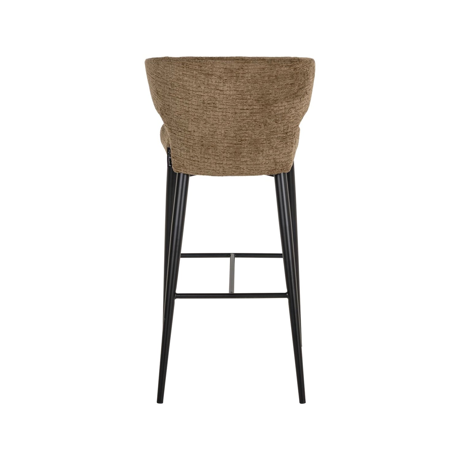 Barhocker Taylor in brandy fusion, flammhemmend, 52x55x102 cm von Richmond Interiors – Bild 4