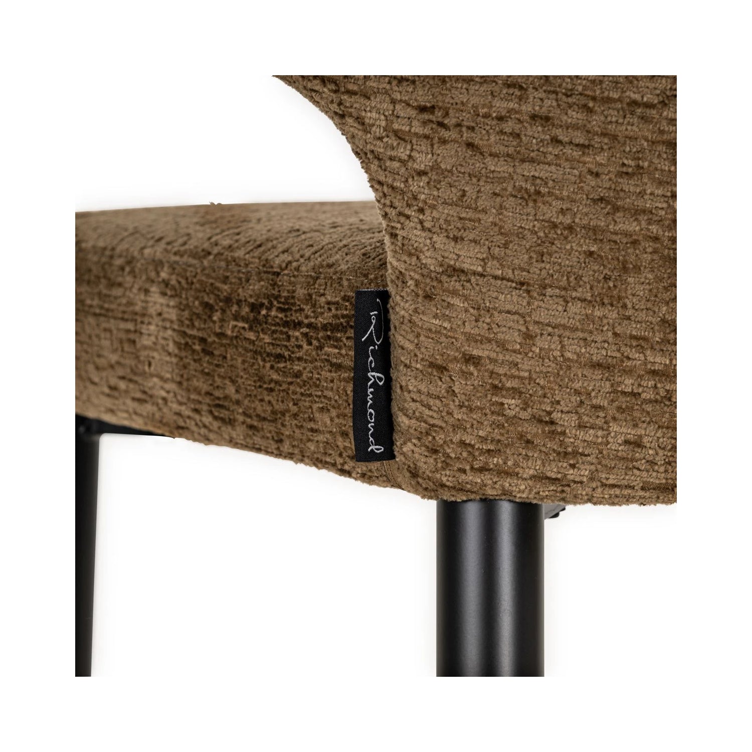 Barhocker Taylor in brandy fusion, flammhemmend, 52x55x102 cm von Richmond Interiors – Bild 7