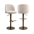 Barhocker Vesper mit Drehfunktion in mocca fancy von Richmond Interiors – Bild 1