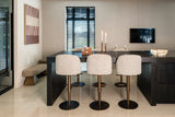 Barhocker Vesper mit Drehfunktion in mocca fancy von Richmond Interiors – Bild 10