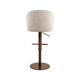 Barhocker Vesper mit Drehfunktion in mocca fancy von Richmond Interiors – Bild 6