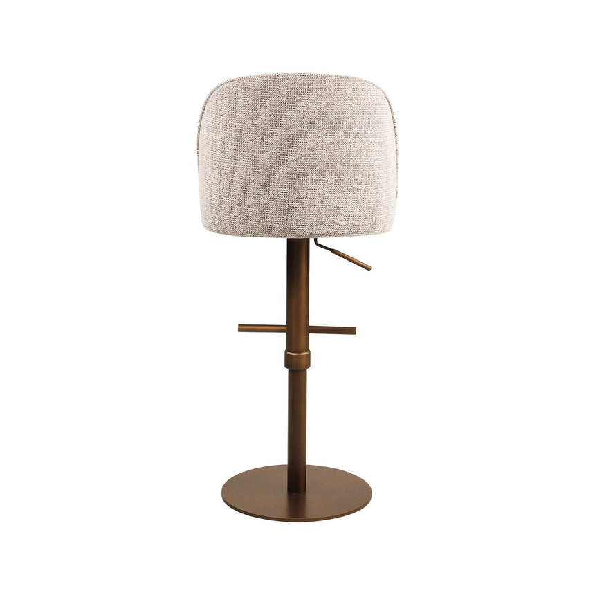 Barhocker Vesper mit Drehfunktion in mocca fancy von Richmond Interiors – Bild 6