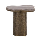 Beistelltisch Abandos in antikmessing, 60x51x56 cm von Richmond Interiors – Bild 3