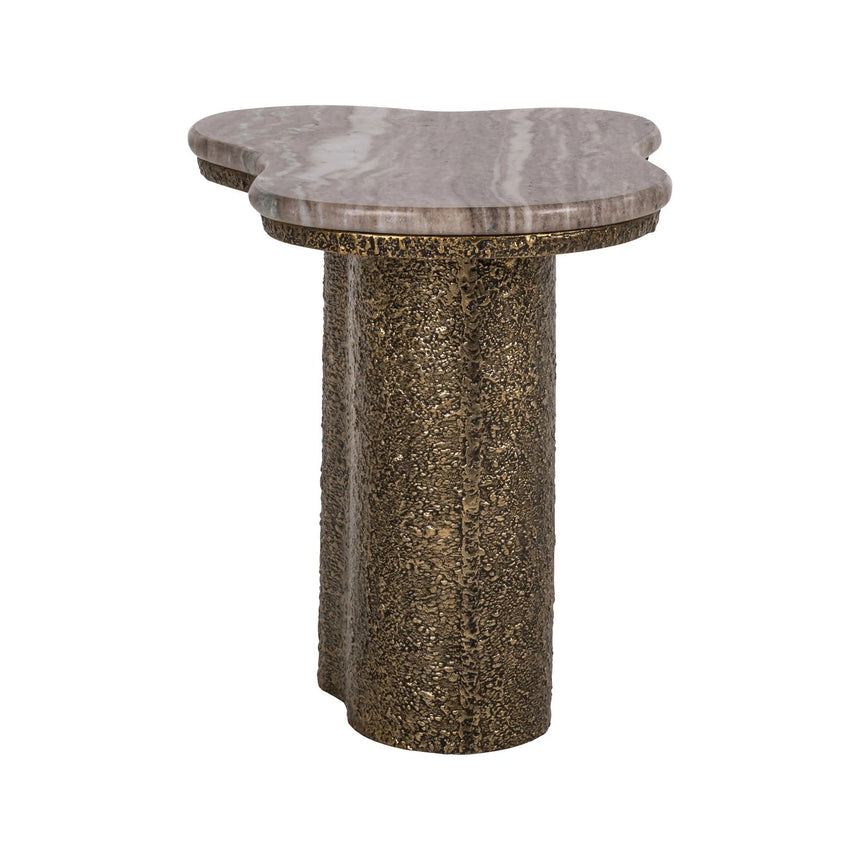 Beistelltisch Abandos in antikmessing, 60x51x56 cm von Richmond Interiors – Bild 4