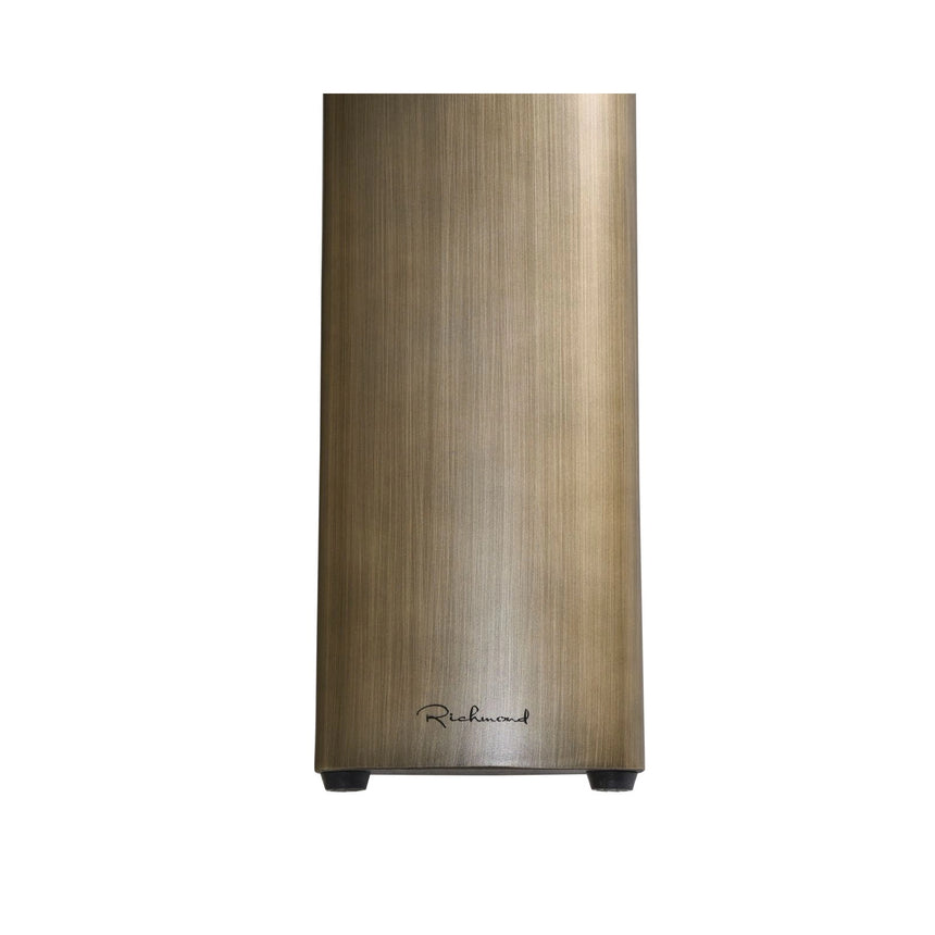 Beistelltisch Arcadia aus Travertin und Eisen in grau, 60x50x45 cm von Richmond Interiors – Bild 6