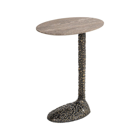 Beistelltisch Arosa in braun, 45,5x29,5x63 cm von Richmond Interiors – Produktbild 1