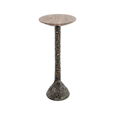 Beistelltisch Arosa in braun, 45,5x29,5x63 cm von Richmond Interiors – Produktbild 3