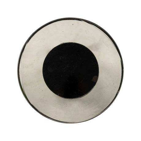 Beistelltisch Barwick aus Eisen und Gussglas in antikmessing, 35x35x50 cm von Richmond Interiors – Bild 3