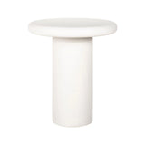 Beistelltisch Bloomstone in weiß, 55x55x60 cm von Richmond Interiors – Produktbild 1