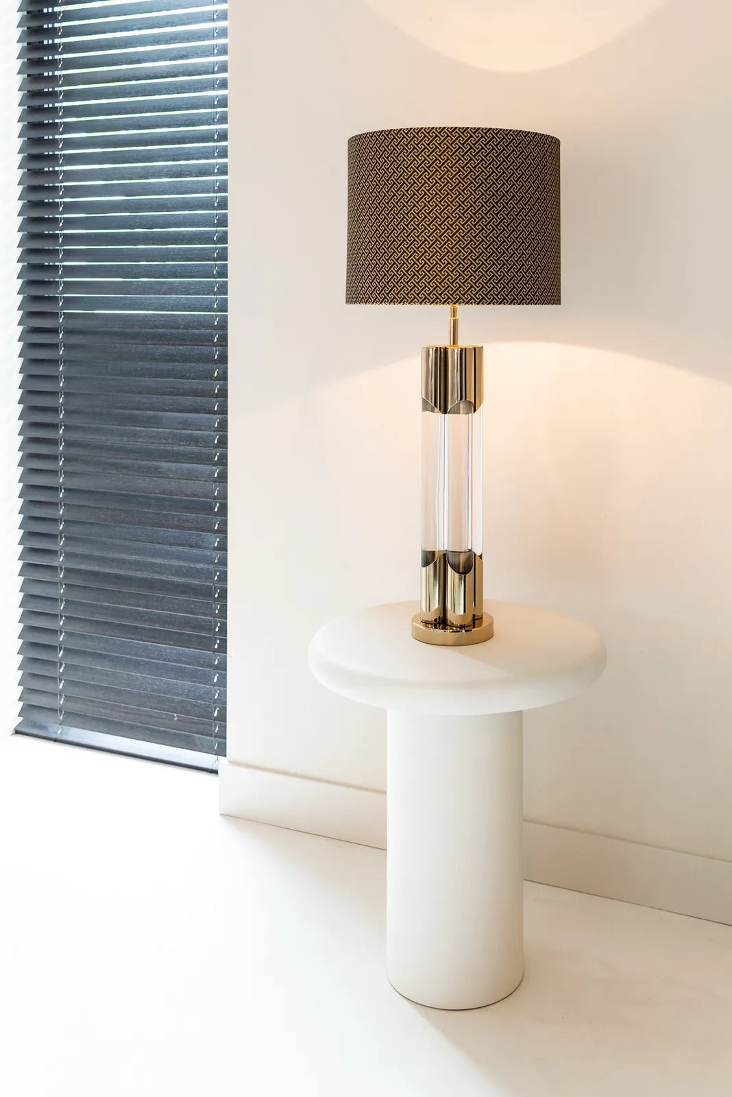 Beistelltisch Bloomstone in weiß, 55x55x60 cm von Richmond Interiors – Produktbild 7