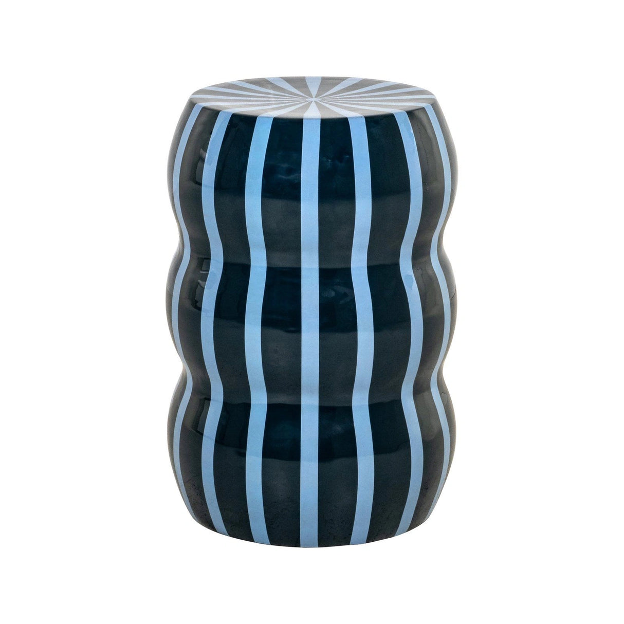 Beistelltisch Boyd in blau, 33x33x47 cm von Richmond Interiors – Produktbild 1