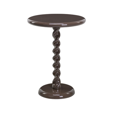 Beistelltisch Caspian in kastanienbraun, 40x40x51 cm von Richmond Interiors – Bild 1