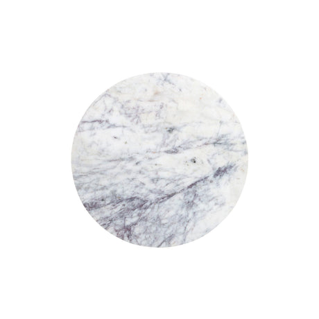 Beistelltisch Celine aus Banswara-Marmor in brushed gold, 40x40x61 cm von Richmond Interiors – Produktbild 3