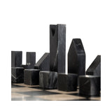 Beistelltisch Davos aus Dyna-Marmor in schwarz, 44x44x62 cm von Richmond Interiors – Produktbild 8