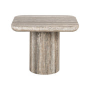 Beistelltisch Denizly aus Guangxi-Marmor in grau, 65x50x40 cm von Richmond Interiors – Produktbild 2