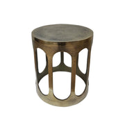 Beistelltisch Du Pont in brushed gold, 45x45x50 cm von Richmond Interiors – Produktbild 1