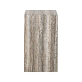 Beistelltisch Dulce aus Guangxi-Marmor in grau, 35x35x60 cm von Richmond Interiors – Produktbild 3