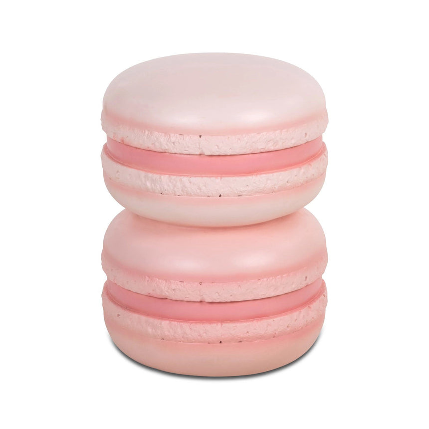Beistelltisch Macaron aus Harz in Rosa, 37x37x46,3 cm von Richmond Interiors – Bild 1