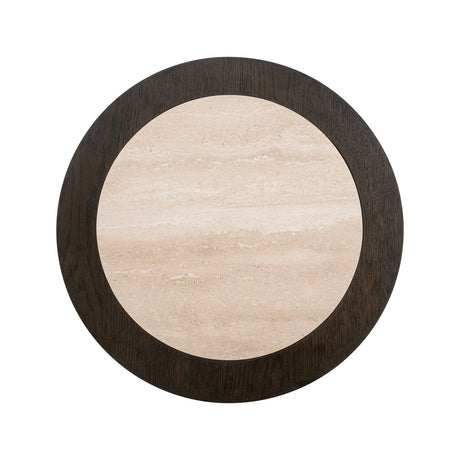 Beistelltisch Nando aus Eichenfurnier in braun, 60x60x55 cm von Richmond Interiors – Produktbild 2