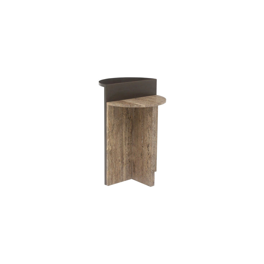 Beistelltisch Russo in braun, 40x40x60 cm von Richmond Interiors – Produktbild 1