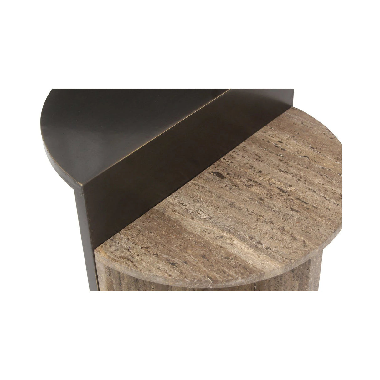 Beistelltisch Russo in braun, 40x40x60 cm von Richmond Interiors – Produktbild 7