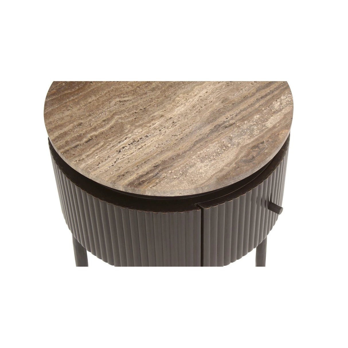 Beistelltisch Russo in braun, 40x40x70 cm von Richmond Interiors – Produktbild 7