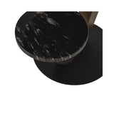 Beistelltisch Tibby aus Atlanta-Marmor in schwarz, 58x50x57,5 von Richmond Interiors – Produktbild 5
