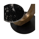 Beistelltisch Tibby aus Atlanta-Marmor in schwarz, 58x50x57,5 von Richmond Interiors – Produktbild 6