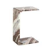 Beistelltisch Tovek aus Toronto-Marmor in blush beige, 36x25x57 cm von Richmond Interiors – Bild 1