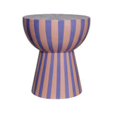 Beistelltisch Valeria aus Eisen in lila, 34x34x40 cm von Richmond Interiors – Bild 1