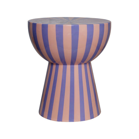 Beistelltisch Valeria aus Eisen in lila, 34x34x40 cm von Richmond Interiors – Bild 1