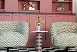 Beistelltisch Villeray in rosa, 40x40x53 cm von Richmond Interiors – Bild 4