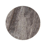 Beistelltisch Westin aus Travertin in grau, 40x40x55 cm von Richmond Interiors – Bild 4