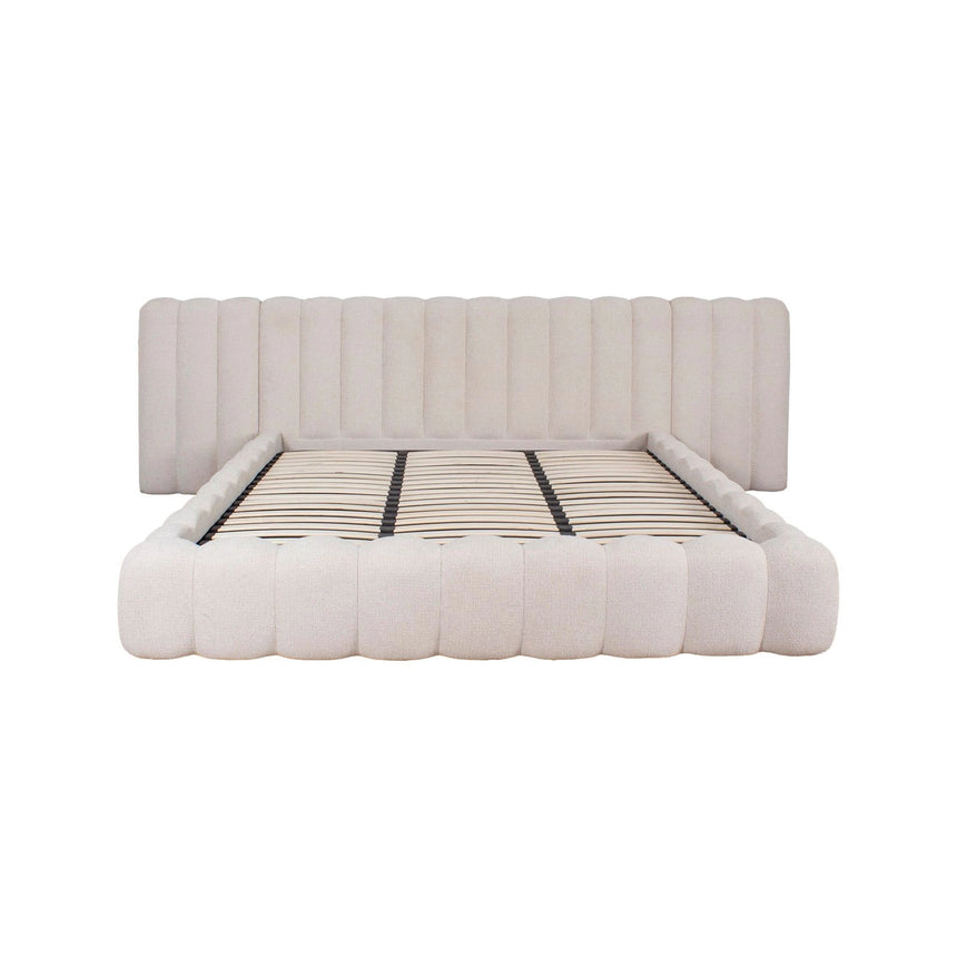Bett Cupidon mit Stauraum in cream fancy für Matratzen 180x210 cm, ohne Matratze, 328x245x105 cm von Richmond Interiors – Bild 4