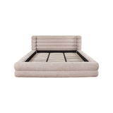 Bett Obidis mit Stauraum in natural linear für Matratzen 180x210 cm, ohne Matratze, 219x245x101 cm von Richmond Interiors – Bild 4