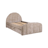 Bett Pixie 120x200 cm mit Ausziehbett in clay chenille, 138x220x110 cm von Richmond Interiors – Bild 2