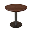 Bistrotisch Baldwin aus Mangoholz und Eisen in spicebrown, 80x80x77 cm von Richmond Interiors – Bild 1