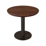 Bistrotisch Baldwin aus Mangoholz und Eisen in spicebrown, 80x80x77 cm von Richmond Interiors – Bild 1