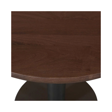 Bistrotisch Baldwin aus Mangoholz und Eisen in spicebrown, 80x80x77 cm von Richmond Interiors – Bild 3