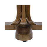 Bistrotisch Revelin aus Metall und Mangoholz in dunkelbraun, 75x75x77 cm von Richmond Interiors – Bild 3