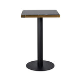 Bistrotisch Zenza mit Marmorimitat in schwarz/gold, 50x50x76 cm von Richmond Interiors – Bild 2