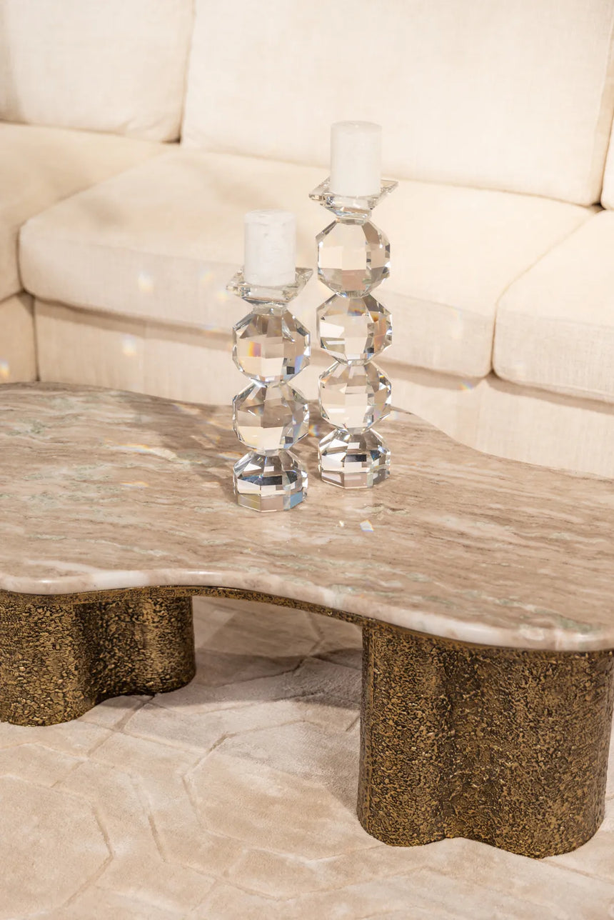 Couchtisch Abandos in antikmessing, 131x74x43 cm von Richmond Interiors – Bild 8